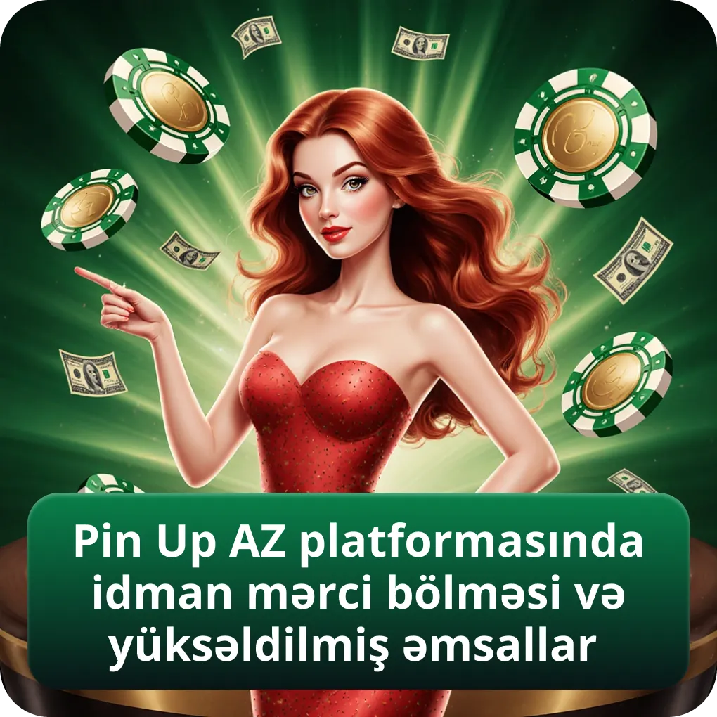 Pin Up AZ platformasında idman mərci bölməsi
